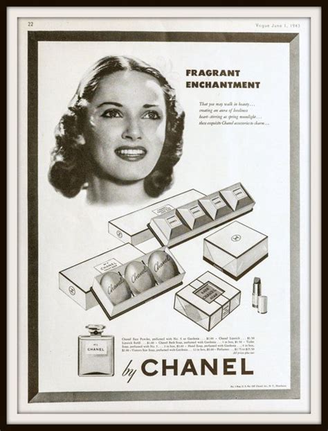 ads for chanel perfume canada|vintage chanel ads.